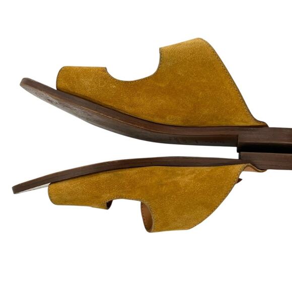 Sezane Jade Low Mules buckle sandals Sz 41 - Picture 4 of 7